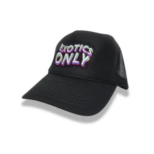 Exotics Only Trucker Hat (Black)